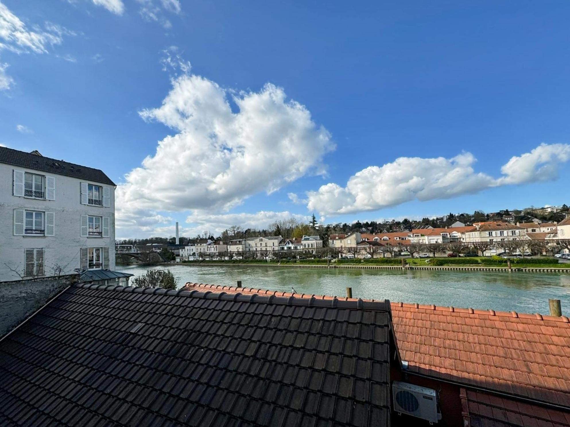 Le Cosy Lagny - Appartement Cosy Avec Balcon Vue Sur Marne Экстерьер фото